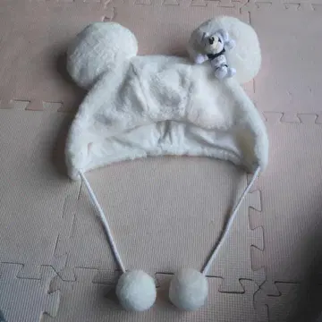 도쿄 디즈니 리조트 미키 팬캡 모자 화이트 TDR