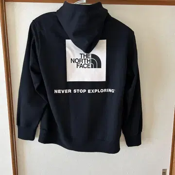 THE NORTH FACE 블랙 후디 M