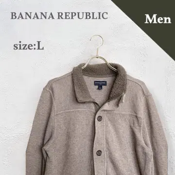 바나나리퍼블릭 가디건 남성용 빅 사이즈 가을/겨울 이소재 캐주얼