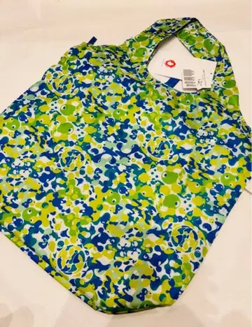 새상품 오사카 만박 미야쿠미야쿠 코미야쿠 밴드 포함 에코백 대 그린