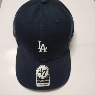 47 클린 업 LA 로고 네이비 캡