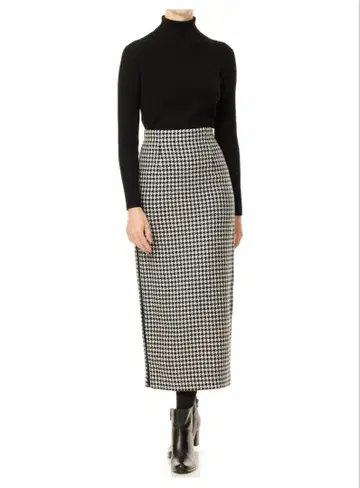 blenheim/하운드 투스 타이트 스커트