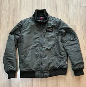 후디드 리브 자켓 ALPHA INDUSTRIES