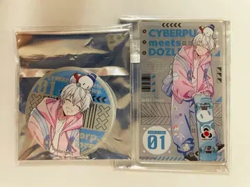 도즈루사 오라후군 시부야 TSUTAYA 캔뱃지 아크릴 카드 세트