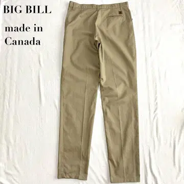캐나다제 BIG BILL 워크 팬츠 34 편포켓 빅빌 베이지