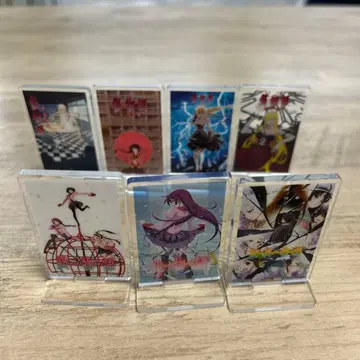 모노가타리 시리즈 아크릴 스탠드 8개 세트