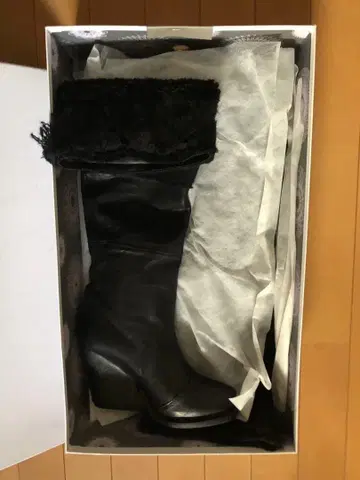 exclusive long boots 38 블랙 니하이 부츠