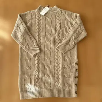 THE SHOP TK 케이블 절개 원피스 니트 원피스