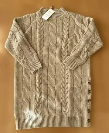 THE SHOP TK 케이블 절개 원피스 니트 원피스