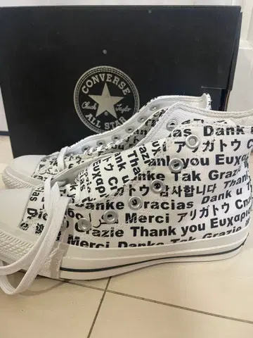 CONVERSE ALL STAR 100 화이트 멀티린