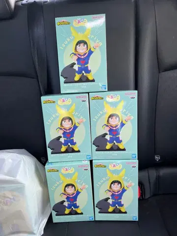 나의 히어로 아카데미아 치아피코 미도리야 이즈쿠 피규어 5체 세트