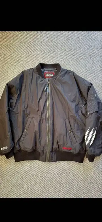 MA-1 플라이트 자켓 블랙