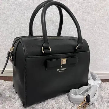 케이트 스페이드 블랙 리본 포함 핸드백