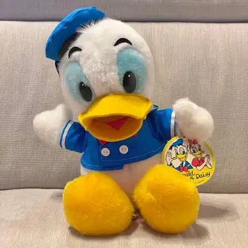 [레어] 레트로 도널드 덕 봉제 인형