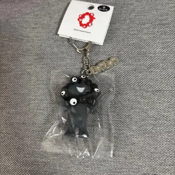 [ 새상품 ] 블랙 미야쿠미야쿠 PVC 입체 키링 플레이트 포함 만박