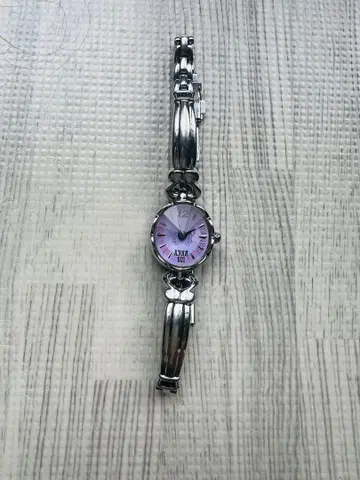 ANNA SUI BOX 덤 포함! ANNA SUI 쿼츠 손목시계 퍼플