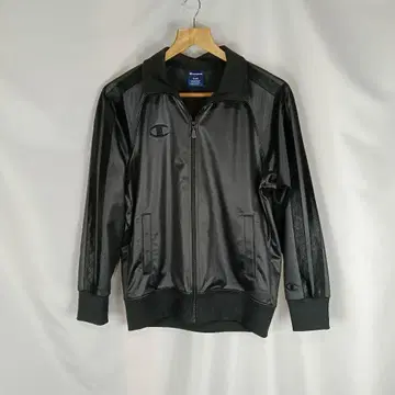 Champion 트랙 자켓 S 블랙 자수 로고 B4035