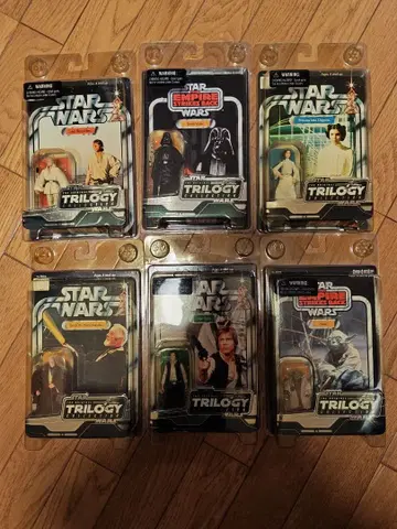 스타 워즈 트릴로지 스타워즈 빈티지 피규어