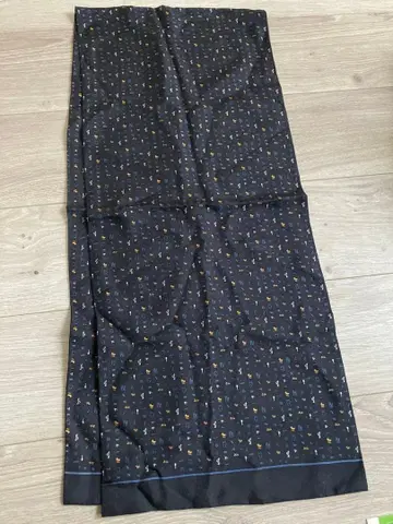 이집트 이모티콘, silk 스톨 다크 네이비