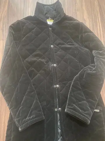 라벤햄 투모로우랜드 별주 벨벳 퀼팅 자켓