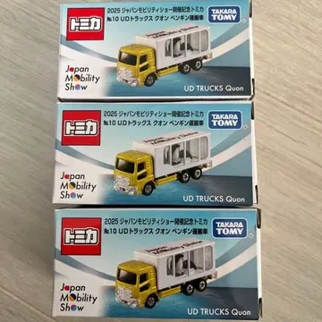 재팬 모빌리티 쇼 2025 토미카 UD 트럭스 퀀 펭귄 3대