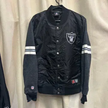 Raiders NFL 봄버 자켓 바시티 자켓 레이더스