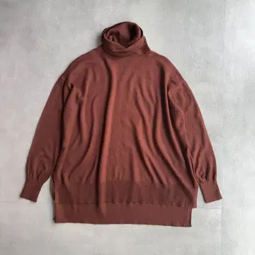 Framework 프레임워크 하이 게이지 천축 터틀넥 니트