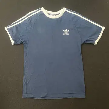 adidas 트레포일 로고 티셔츠 네이비