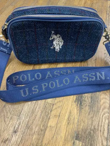 U.S. POLO ASSN. 네이비 숄더백