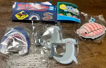 상어 애호가를 위한 카라비너 황소상어 귀상어 갑각류 라이트 키링