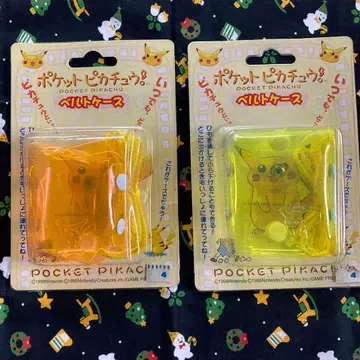 포켓몬스터 피카츄 벨트 케이스 2개