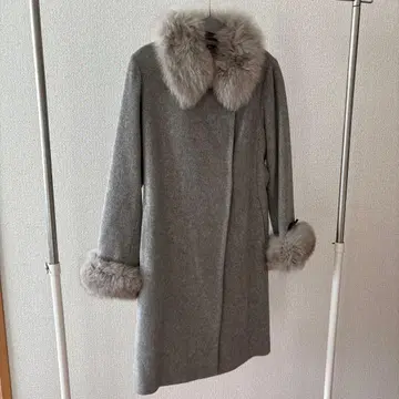 BELLEBELLA 롱 코트 그레이