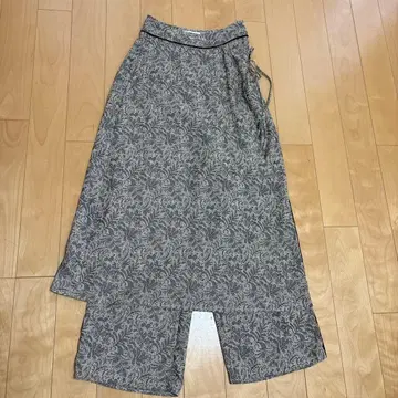 새상품급 투데이풀 자카드 레이어드 팬츠 38 사이즈