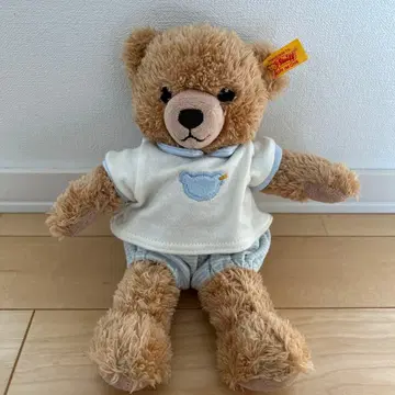 슈타이프 steiff 봉제 인형 잠자는 곰돌이 블루 테디베어