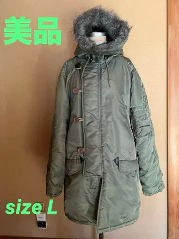 새상품급 SIXSTAR 밀리터리 코트 L 사이즈