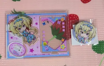 수호캐릭터! 마루쿠지 HEISEI Denim 캔뱃지 아크릴 스탠드 우타우