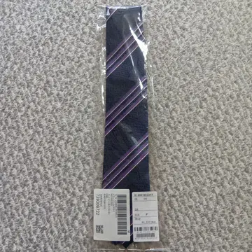 새상품 멜란지 실크 타이 넥타이 프리 사이즈