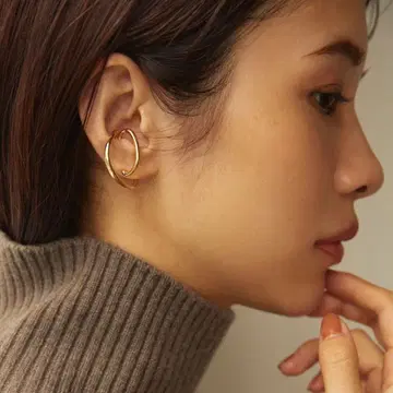 PHILIPPE AUDIBERT 이어커프 골드 한쪽 귀용