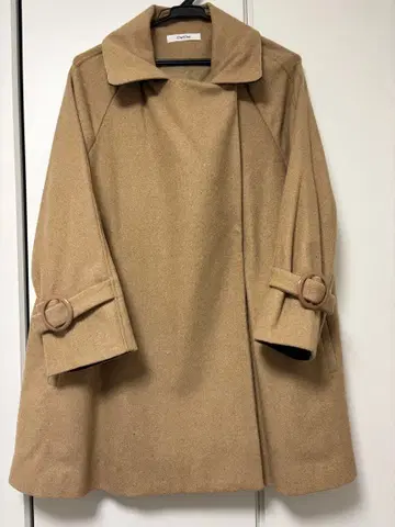 [Dou Dou] 미사용 시착만 한 상품 베이지 코트