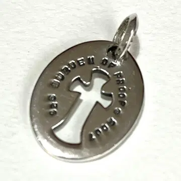 BURDEN OF PROOF 펜던트 탑 실버 925 크로스