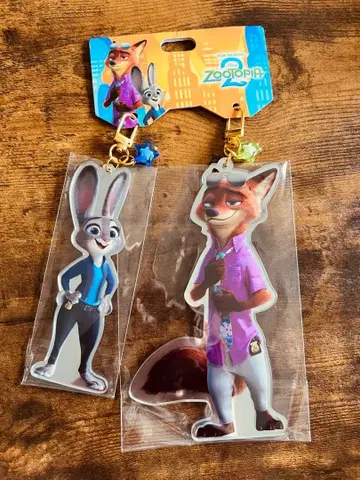 Zootopia 아크릴 키링 세트