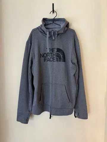 THE NORTH FACE 그레이 풀 지퍼 후디