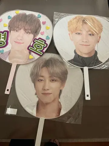 K-POP 아이돌 SEVENTEEN the8 부채 3개 세트