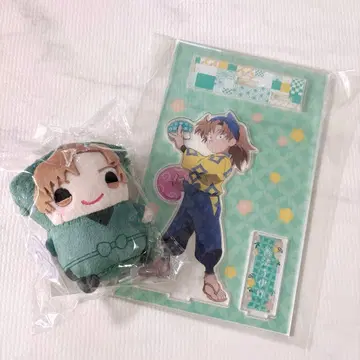 닌타마 란타로 젠포지 잇사쿠 봉제 인형 아크릴 스탠드 세트