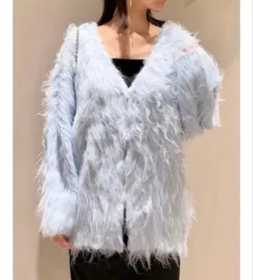 샤기 미들 가디건 SNIDEL