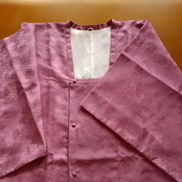 레트로 연보라색 일본 의류 도오유키 코트