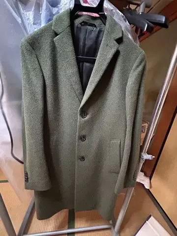 UNITED ARROWS 체스터 코트 올리브