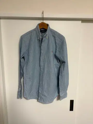 랄프 로렌 긴팔 데님 셔츠 S