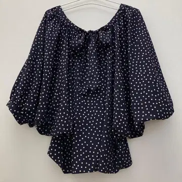 [ 새상품급 ] Noble 노블 스픽 앤 스팬 백리본 블라우스