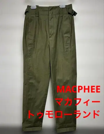 새상품급 MACPHEE 맥피 팬츠 밀리터리 팬츠 하의 카키